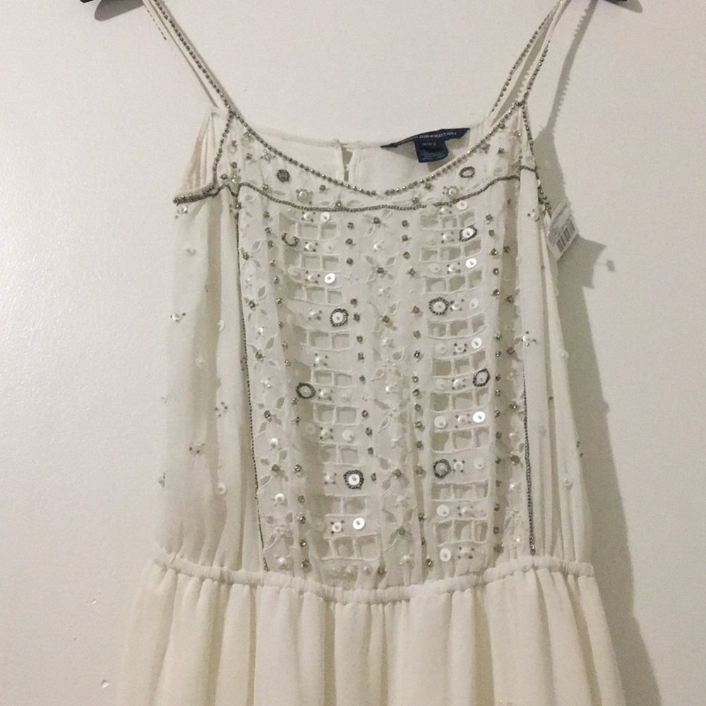 New French Connection Beaded Maxi Dress